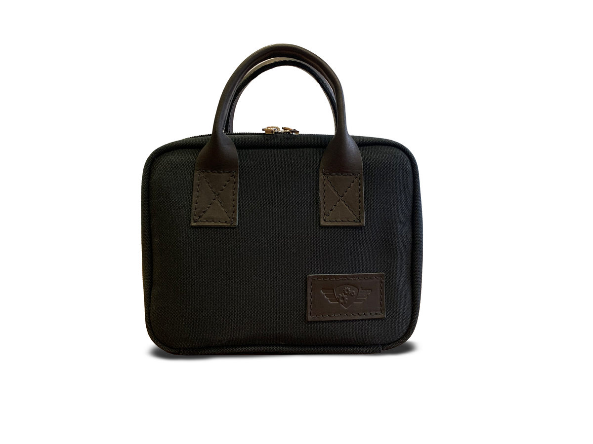 comandante c40 純正収納バッグ黒　cafe子 black-travel-bag-
