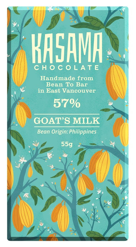 Kasama Chocolate Goat's Milk 57%