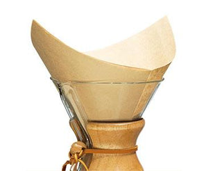 Chemex FSU-100 Unbleached Filters